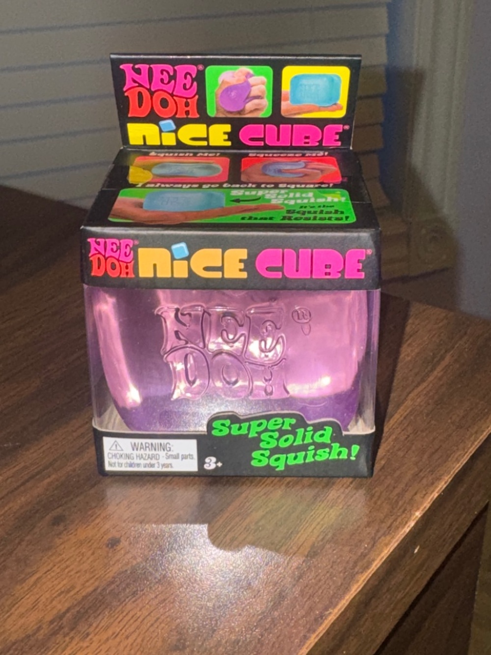 Needoh - Nice Cube, Purple Colour, Brand New in Original Packaging